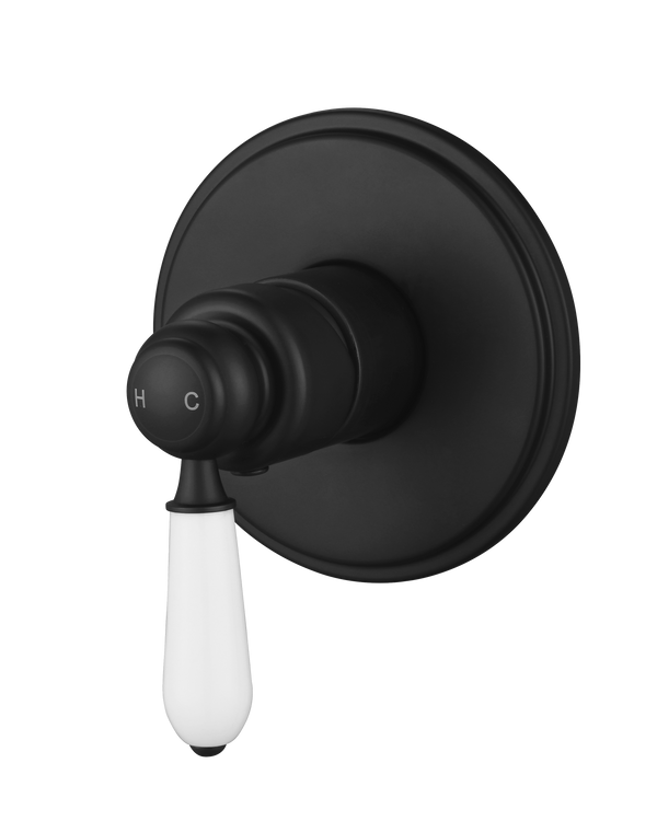 Bordeaux Shower Mixer - Matte Black