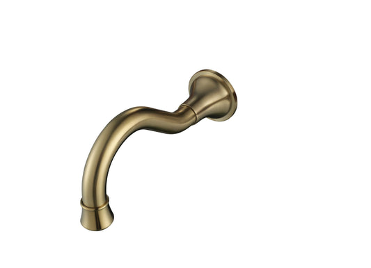 Bordeaux Bath Spout - Brushed Bronze