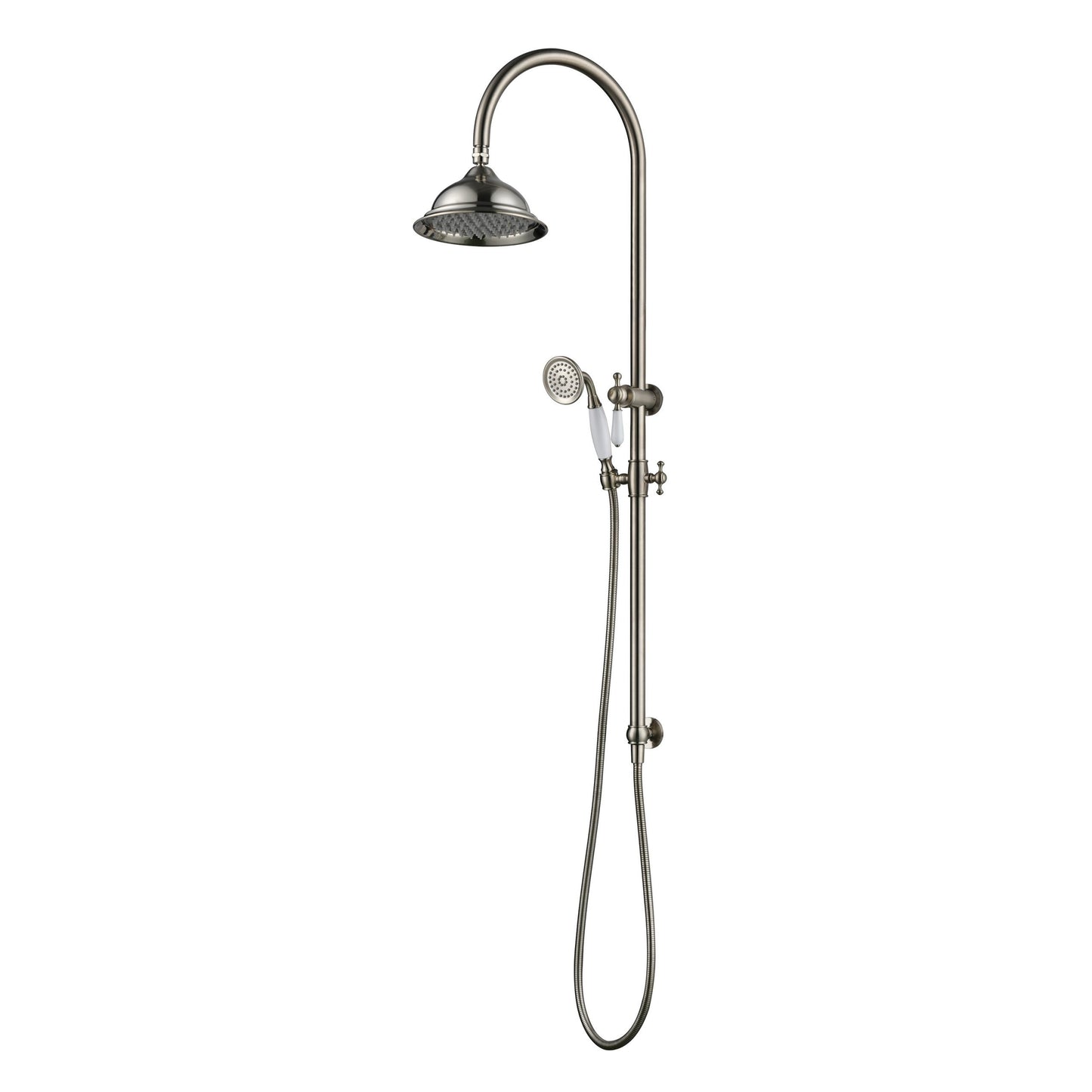 Bordeaux Shower Column Set  - Brushed Nickel