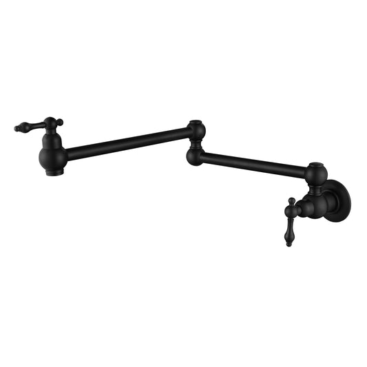 Bordeaux Kitchen Pot Filler - Matte Black