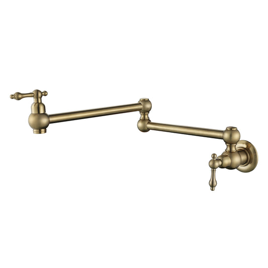 Bordeaux Kitchen Pot Filler - Brushed Bronze