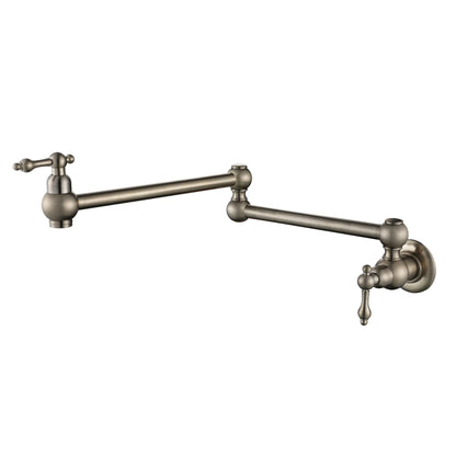 Bordeaux Kitchen Pot Filler - Brushed Nickel