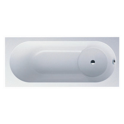 Libra 1800 Drop In Bath White Overflow | Bath Filler