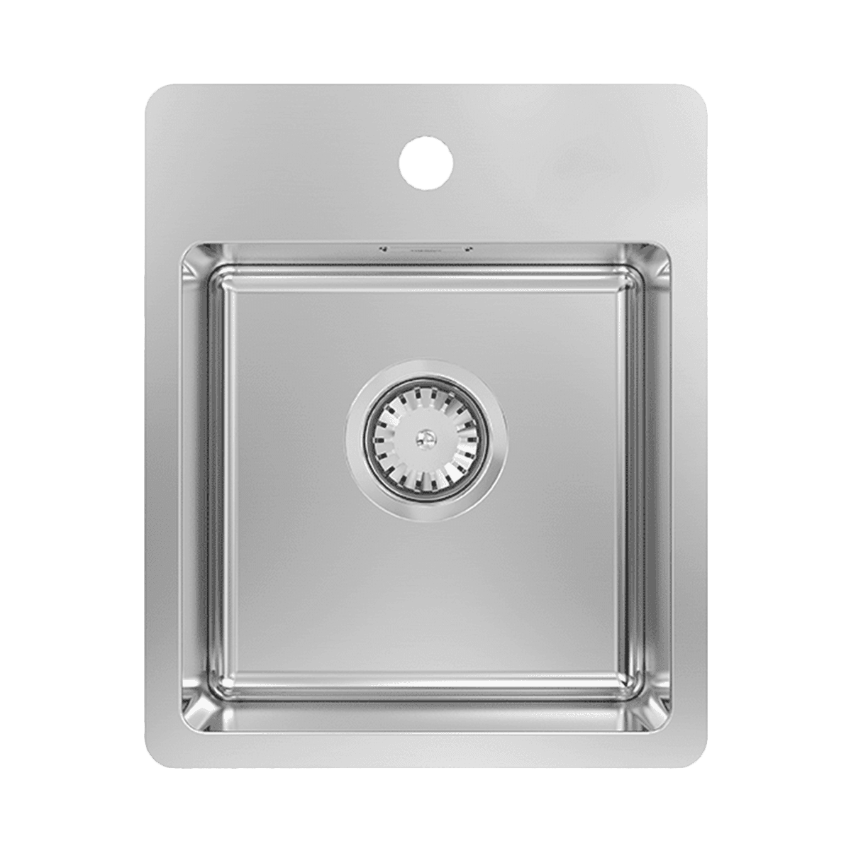 BAR SINK WITH TAP LEDGE - BOWL 320 X 320