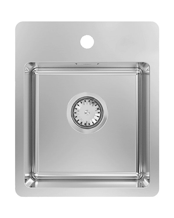 BAR SINK WITH TAP LEDGE - BOWL 320 X 320