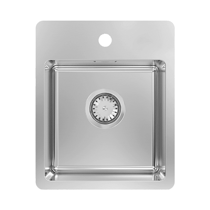 BAR SINK WITH TAP LEDGE - BOWL 320 X 320