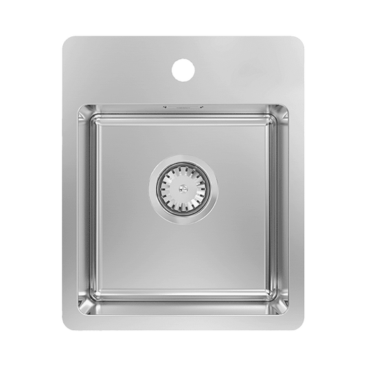 BAR SINK WITH TAP LEDGE - BOWL 320 X 320