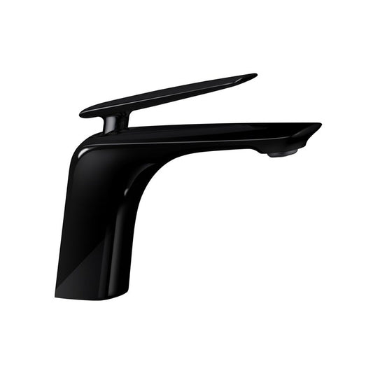Bellino High Gloss Black Basin Mixer Tap
