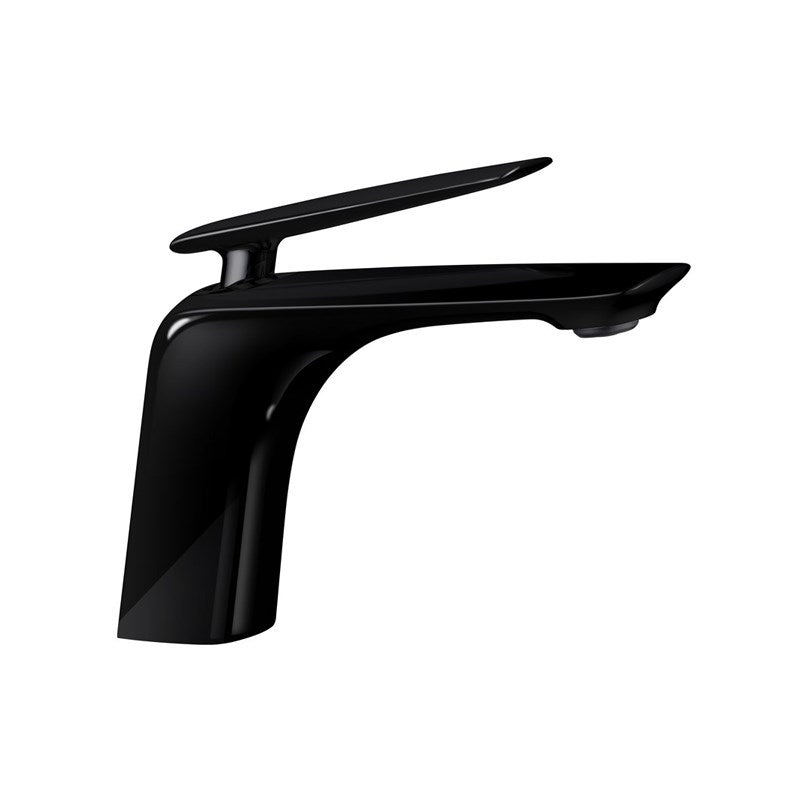 Bellino High Gloss Black Basin Mixer Tap