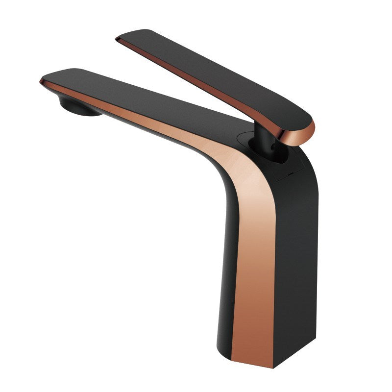 ESPERIA - Black & Rose Gold Basin Mixer