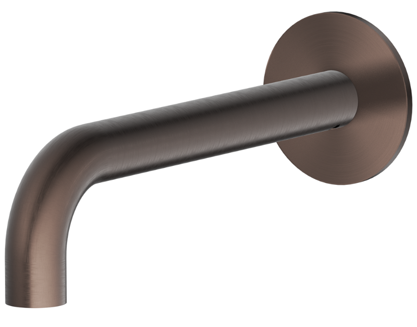 Mica Bath/Basin Spouts - 160/220/250mm - Multiple Colours Dusk Bronze