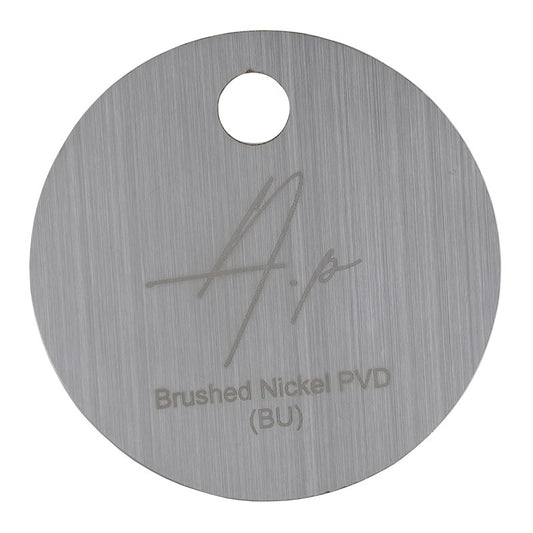 Brushed Nickel Color Sample