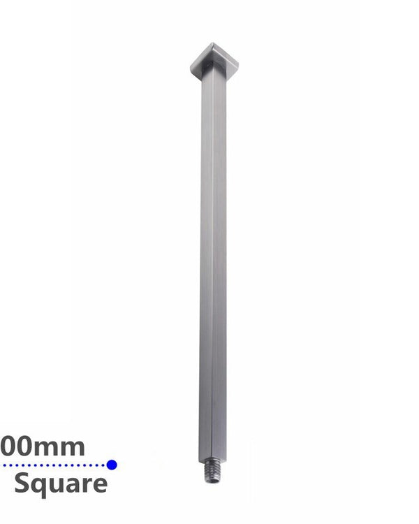 600mm Brushed Nickel Ceiling Shower Arm