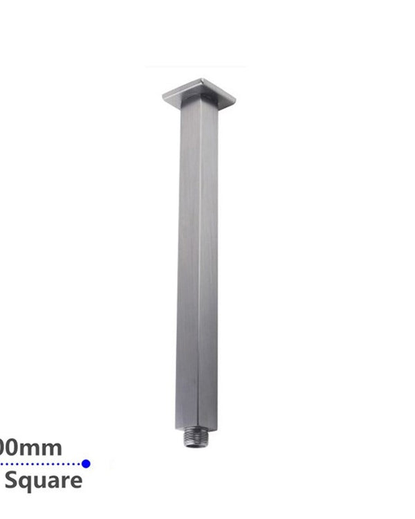 400mm Brushed Nickel Ceiling Shower Arm