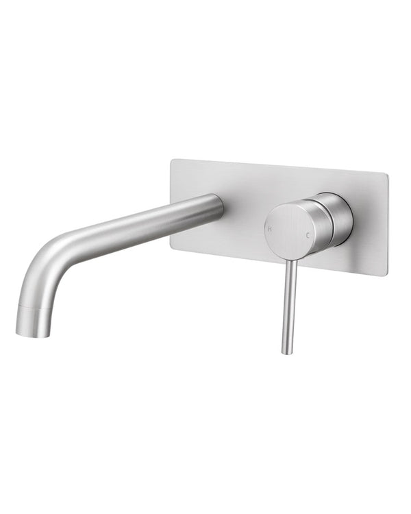 LUCID PIN - Brushed Nickel Spout Mixer