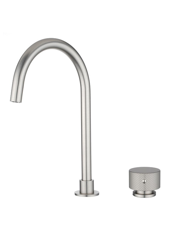 MOON - Brushed Nickel Swivel Basin Mixer