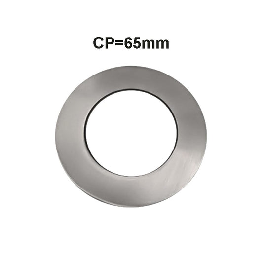 Brushed Nickel Cover Plate 65mm