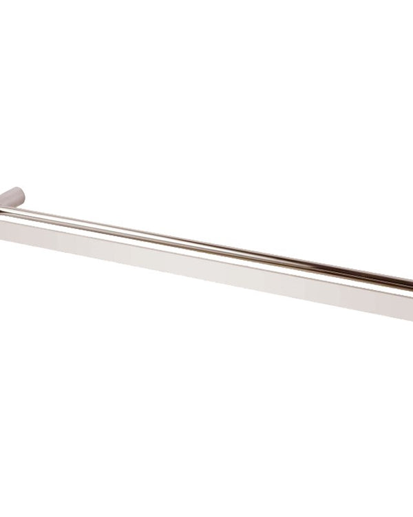 RUSHY - 800mm Brushed Nickel Double Towel Rail