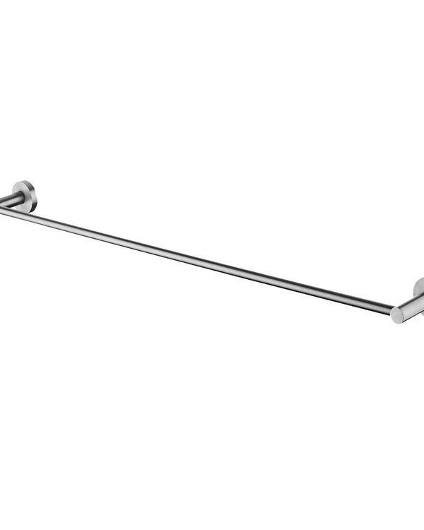 LUCID PIN - 800mm Brushed Nickel Cuttable Single Towel Rail