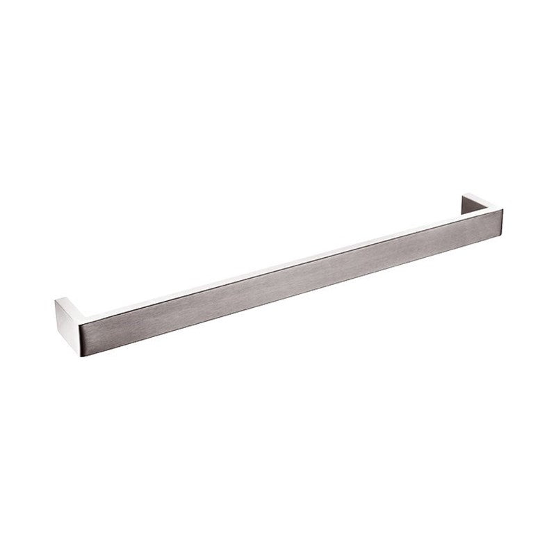 IVANO - 600mm Brushed Nickel Single Towel Rail