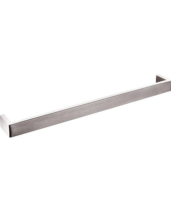 IVANO - 600mm Brushed Nickel Single Towel Rail