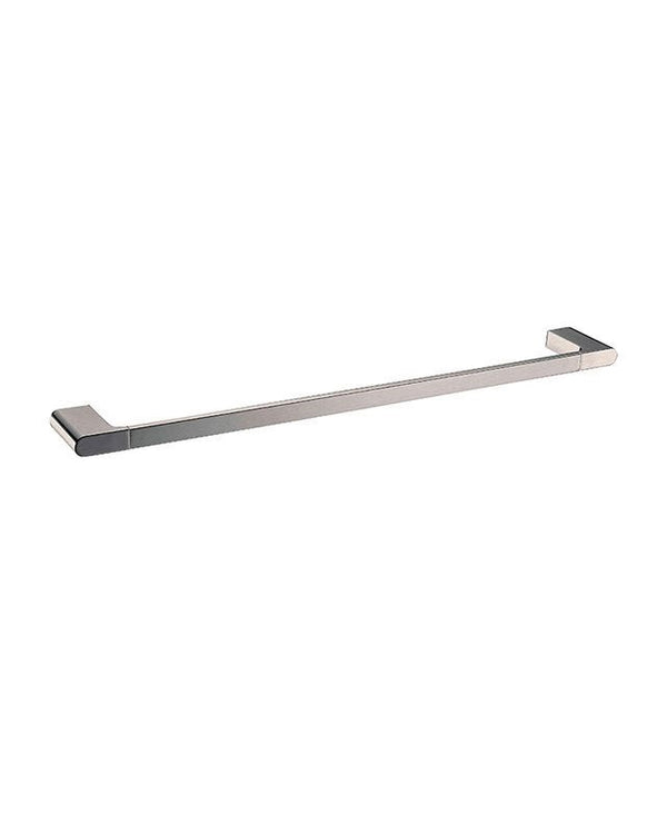 VOG - 600mm Brushed Nickel Single Towel Rail