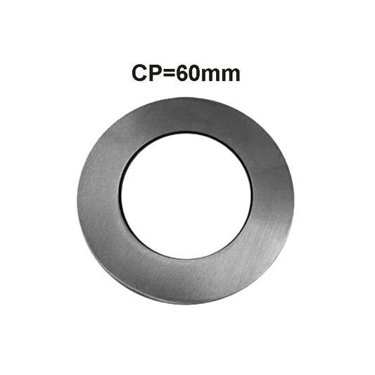 Brushed Gun Metal Grey Cover Plate 60mm