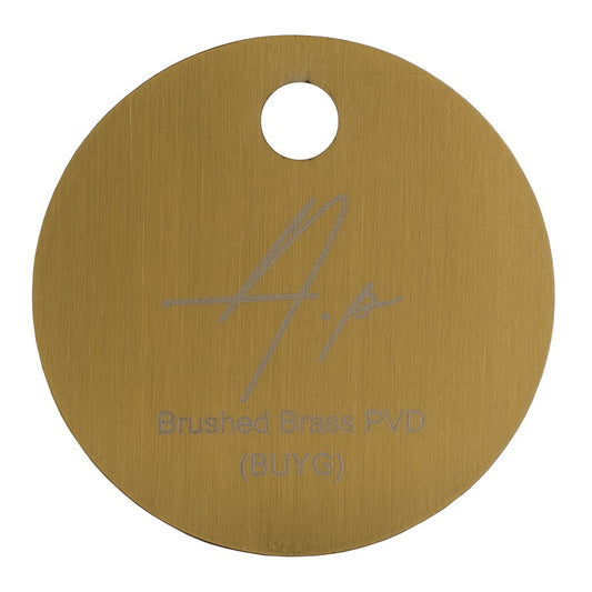 Brushed Brass Color Sample