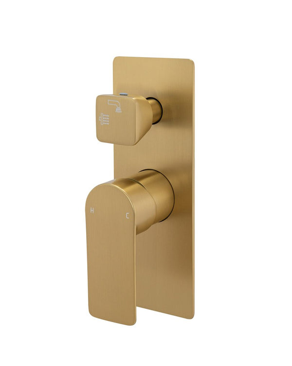 VOG - Brushed Brass Diverter Mixer