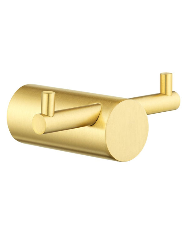 Brushed Brass Robe Hook