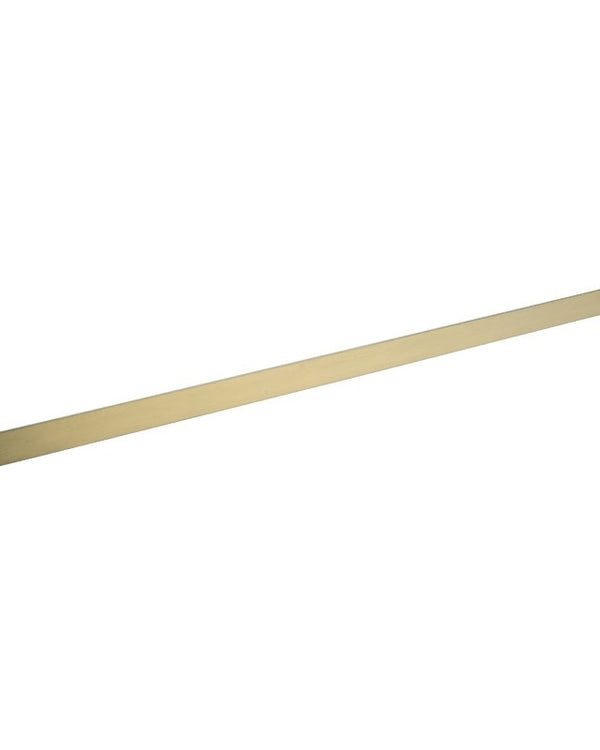 RUSHY - 800mm Brushed Brass Single Towel Rail