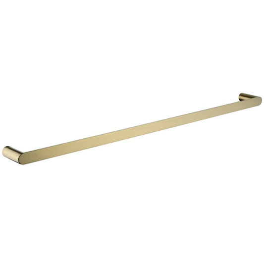 RUSHY - 800mm Brushed Brass Single Towel Rail