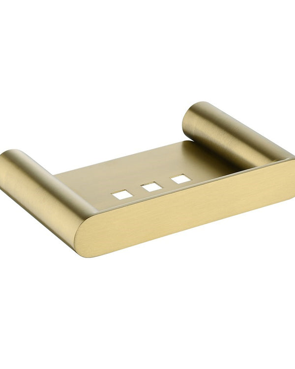 RUSHY - Brushed Brass Soap Dish