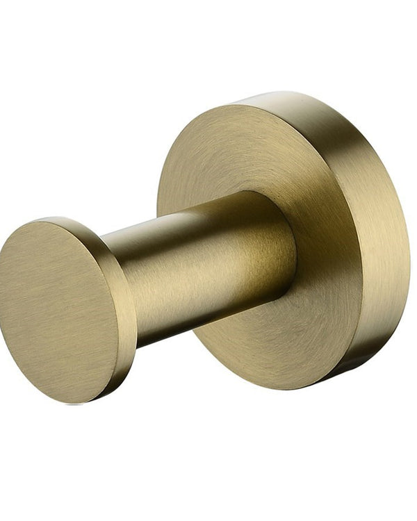 LUCID PIN - Brushed Brass Robe Hook