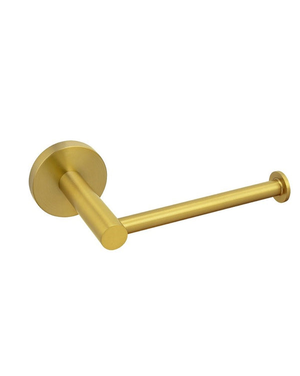 LUCID PIN - Brushed Brass Toilet Paper Holder