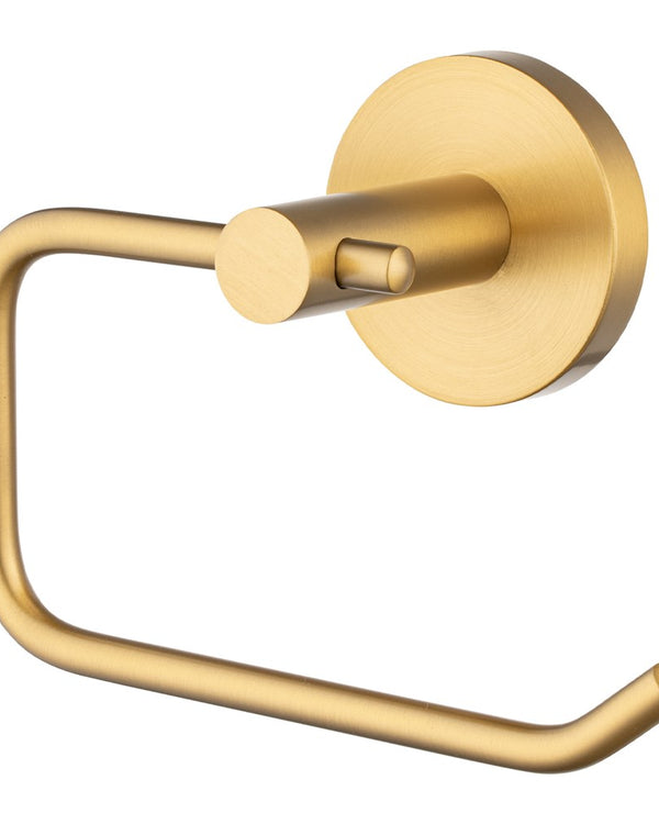 LUCID PIN - Brushed Brass Toilet Paper Holder