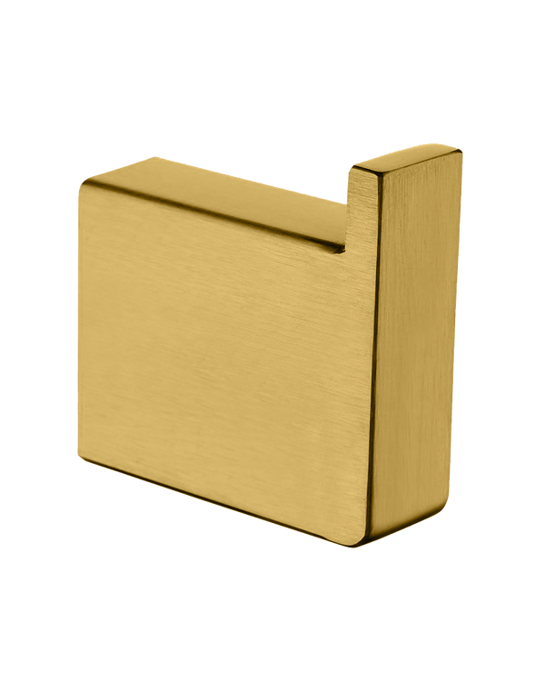 IVANO - Brushed Brass Robe Hook
