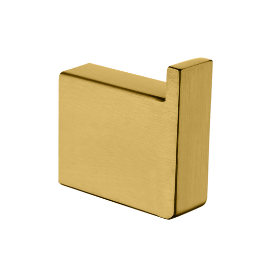 IVANO - Brushed Brass Robe Hook