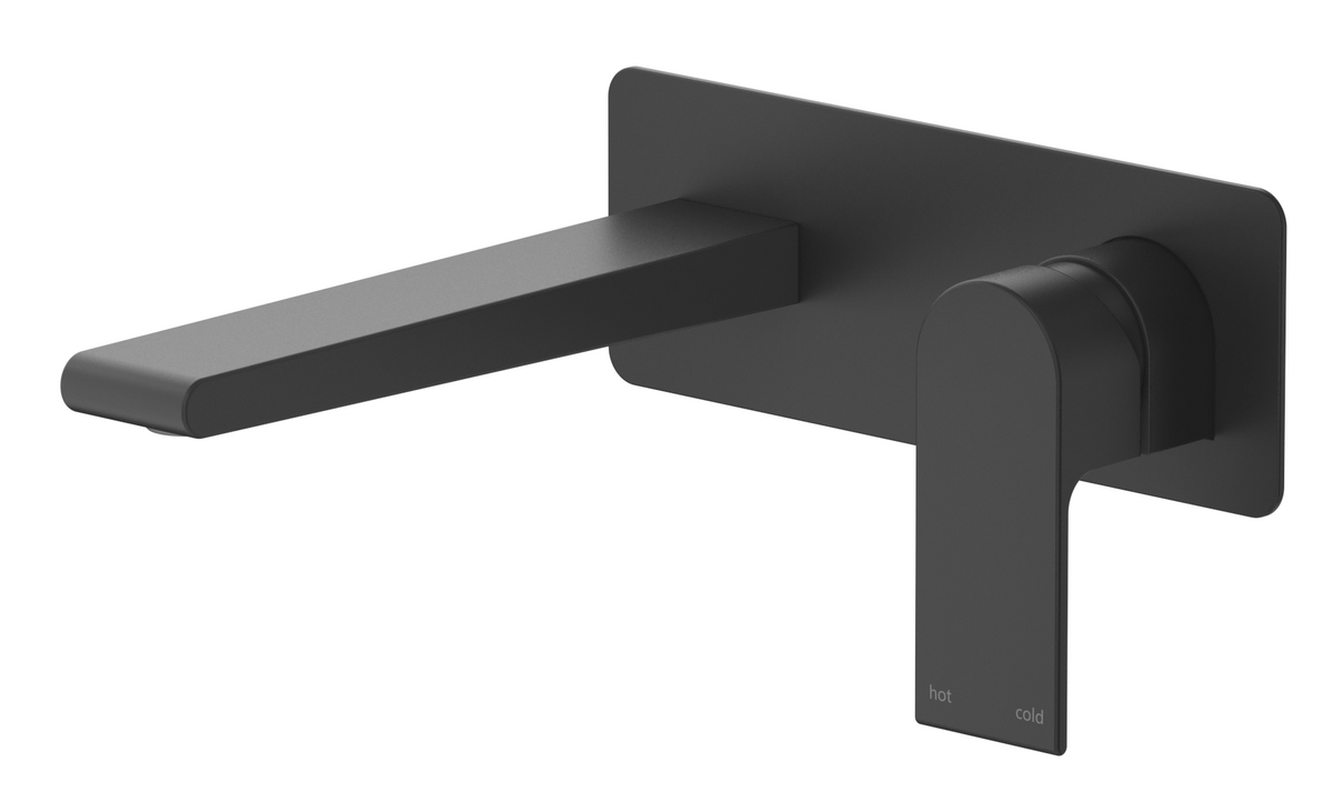 Beki Wall-Spout Combo - 1P - TRIM KIT ONLY Black