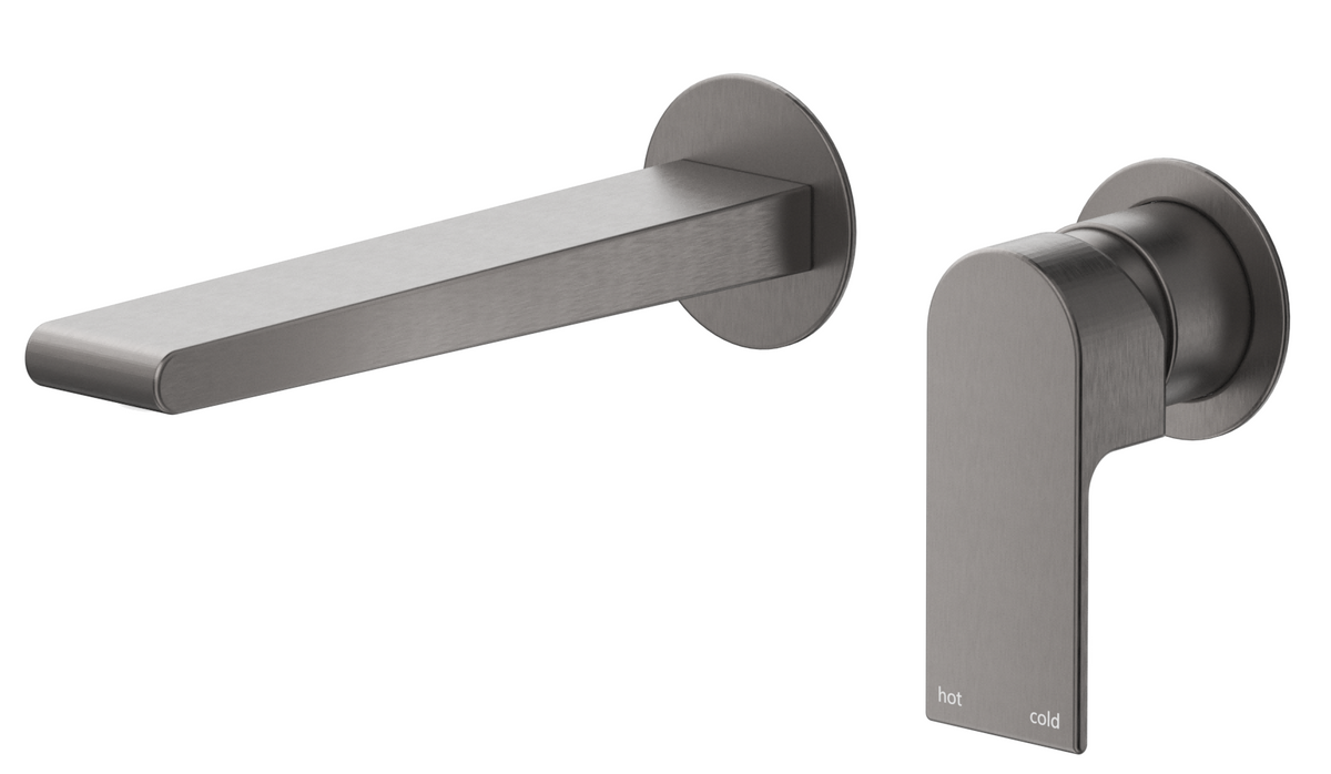 Eleniko Wall-Spout Combo - 2P - TRIM KIT ONLY Gunmetal