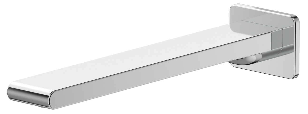 Beki Bath Spout Chrome