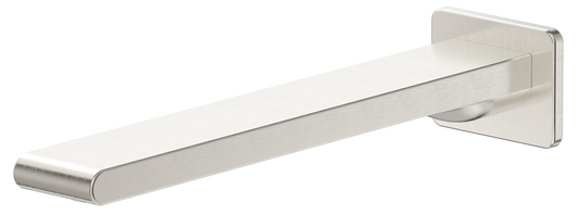 Beki Bath Spout Brushed Nickel