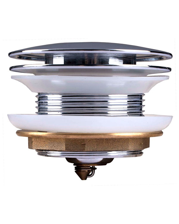 Chrome Bathtub Pop Up Waste No Overflow