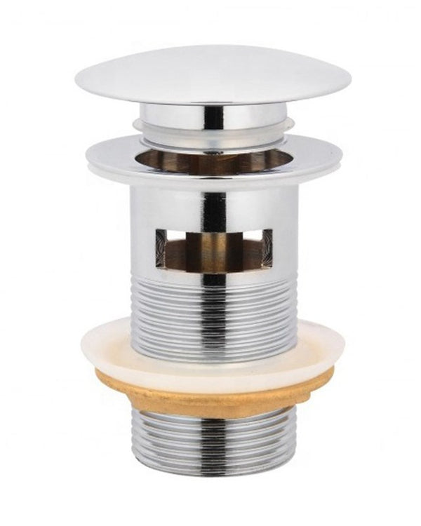 Chrome Pop Up Waste Overflow