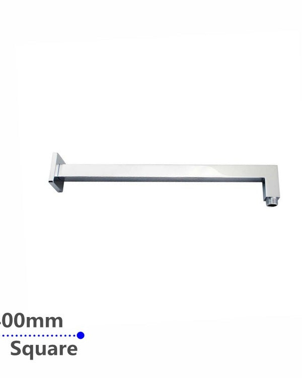 400mm Chrome Wall Shower Arm