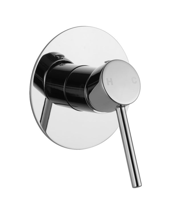 LUCID PIN - Chrome Wall Mixer