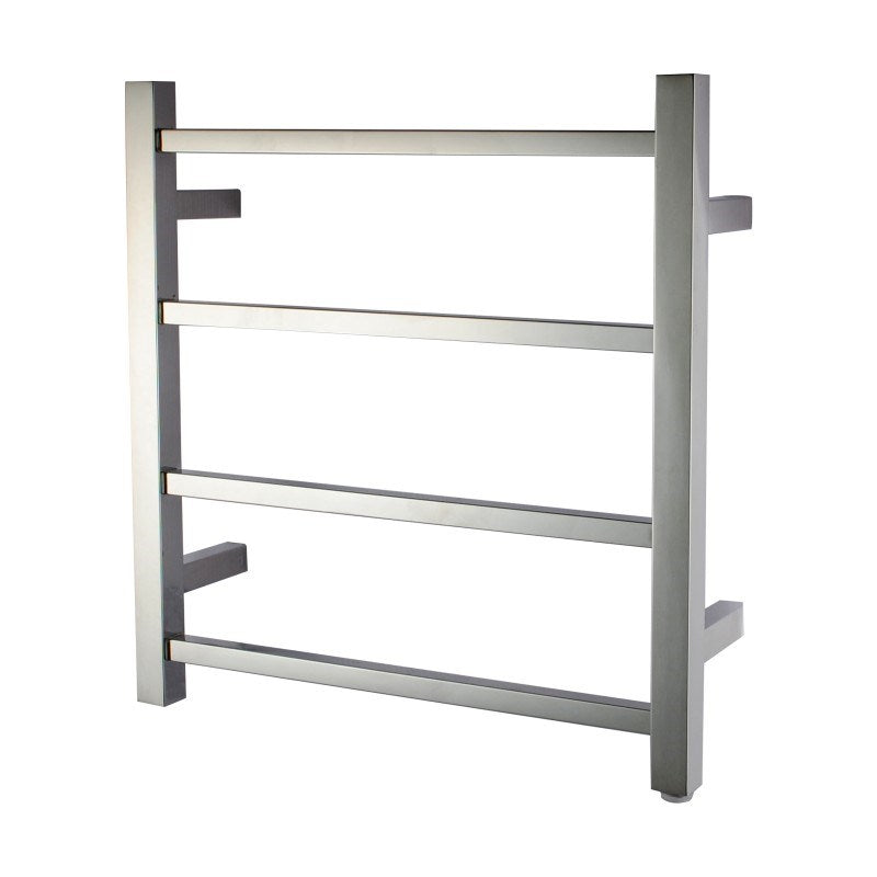 Chrome Heated Towel Rack 4 Bars