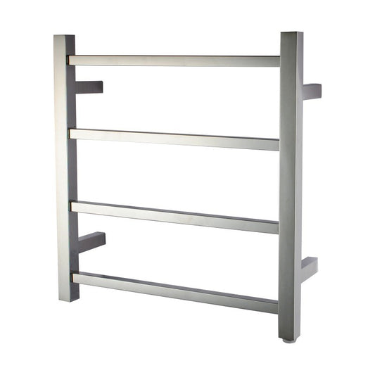 Chrome Heated Towel Rack 4 Bars