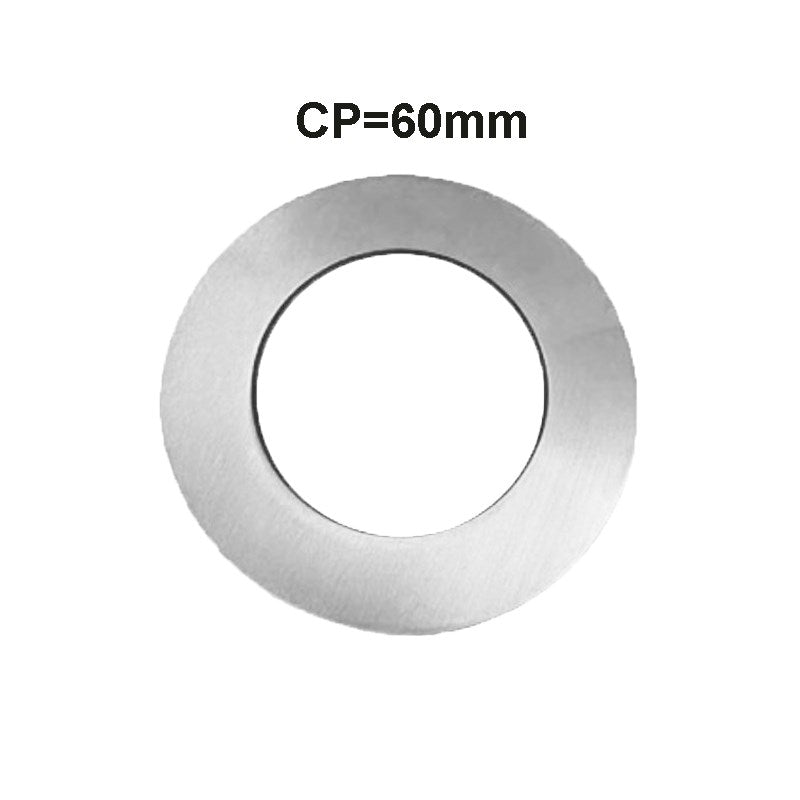 Chrome Cover Plate 60mm