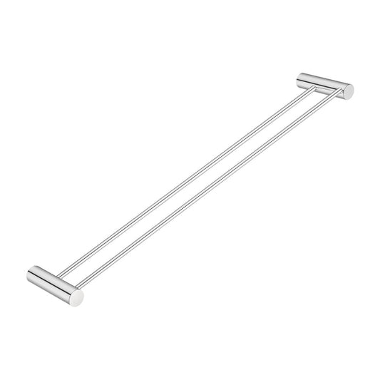 600mm Chrome Double Towel Rail